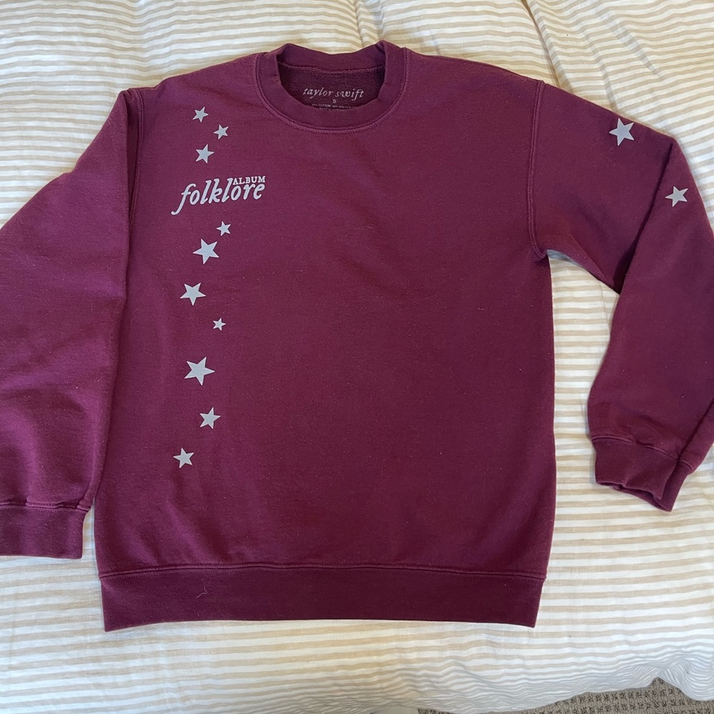Official Taylor Swift Folklore crewneck